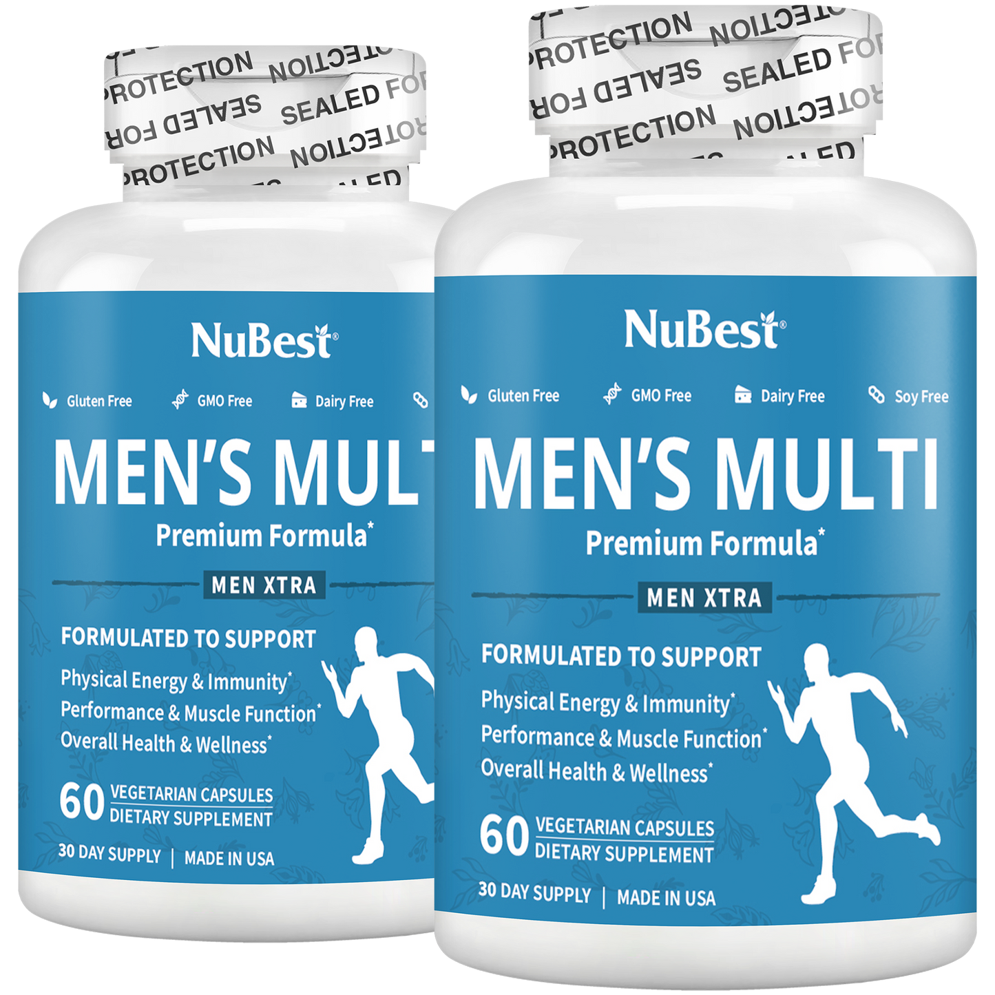 Men's Multi, Men Xtra, Energy, Immunity & Health Boost, 60 Vegan