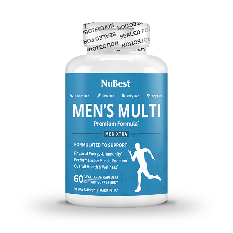 Men's Multi, Men Xtra, Energy, Immunity & Health Boost, 60 Vegan