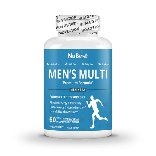 Men's Multi, Men Xtra, Energy, Immunity & Health Boost, 60 Vegan