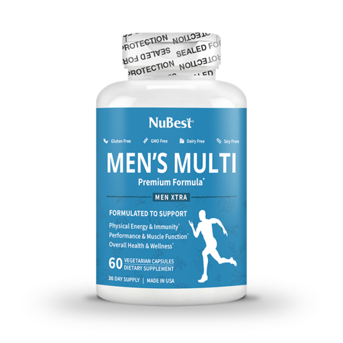 Men's Multi, Men Xtra, Energy, Immunity & Health Boost, 60 Vegan